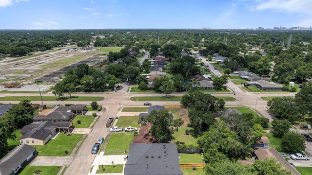 6155 Ridgeway Dr, Houston, TX 77033 - aerial view of property's location with nearby suburban area