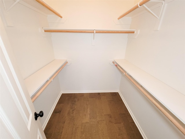 218 Windrift Ct, Sugar Land, TX 77479 - spacious closet featuring dark wood-style flooring