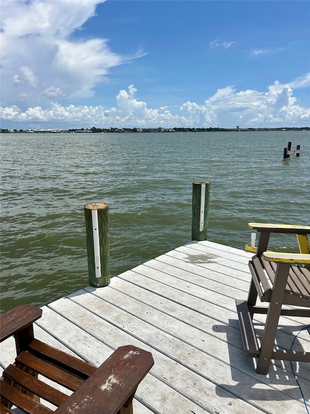 434 Lakeside Dr, Kemah, TX 77565 - dock area featuring a water view
