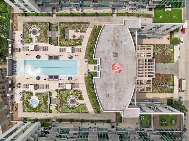5925 Almeda Rd Unit 12312, Houston, TX 77004 - drone / aerial view of a pool area
