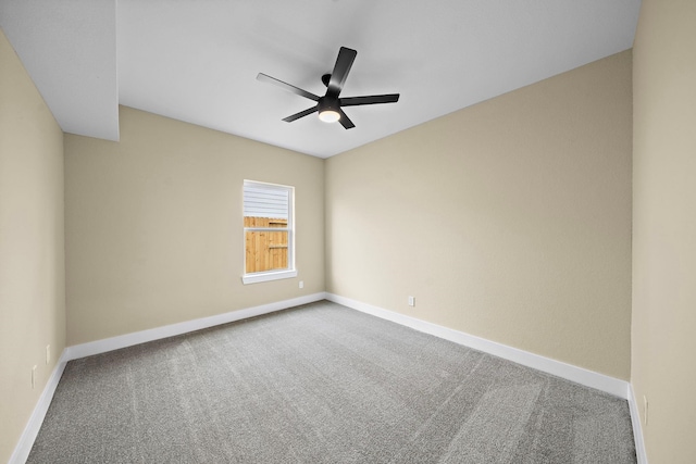 3107 Grassmere St A/B, Unit A/B Houston, TX 77051 - carpeted spare room with ceiling fan and baseboards