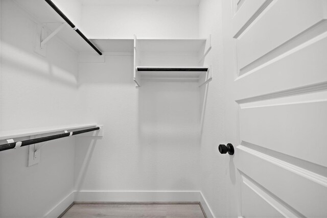 3107 Grassmere St A/B, Unit A/B Houston, TX 77051 - walk in closet with light wood finished floors