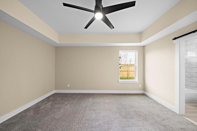 3107 Grassmere St A/B, Unit A/B Houston, TX 77051 - unfurnished bedroom featuring carpet, baseboards, and a tray ceiling