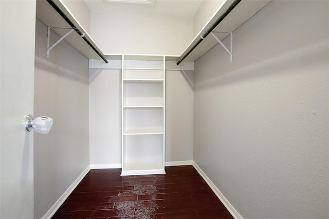 1500 Bay Area Blvd Unit 433, Houston, TX 77058 - walk in closet with hardwood / wood-style floors