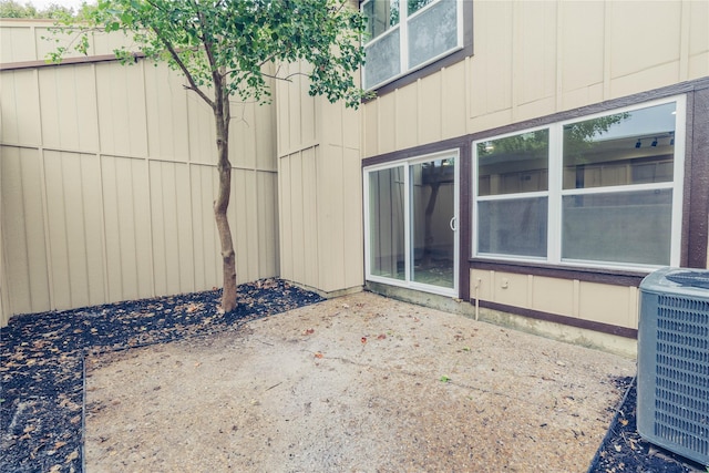 12553 Wellington Park Dr, Houston, TX 77072 - view of patio / terrace featuring central air condition unit