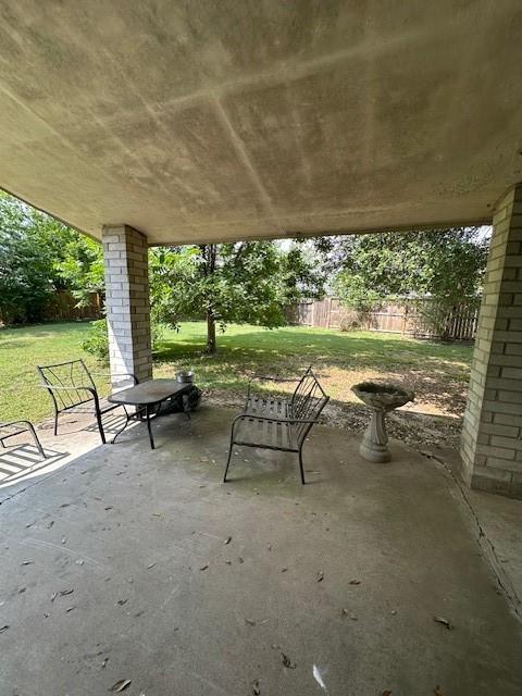 14602 Harcourt Bridge Ct, Houston, TX 77084 - view of patio