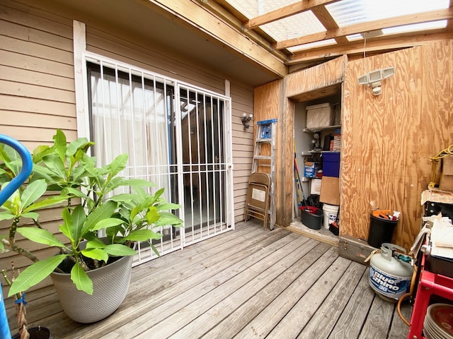 8323 Wilcrest Dr Unit 2006, Houston, TX 77072 - view of wooden terrace