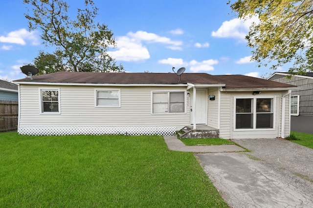 9306 Chesterfield Dr, Houston, TX 77051 - view of front of home featuring a front lawn
