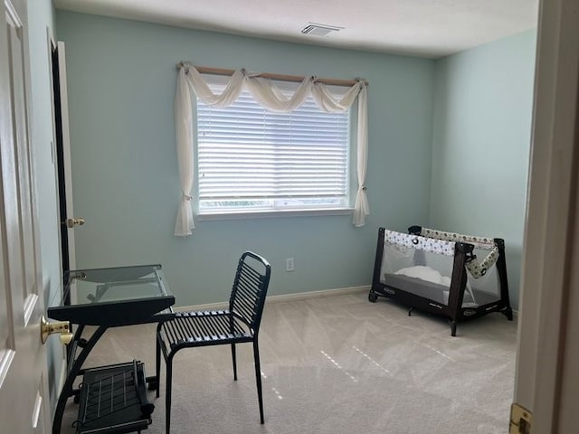 6603 Golden View Ct, Houston, TX 77083 - carpeted home office featuring baseboards