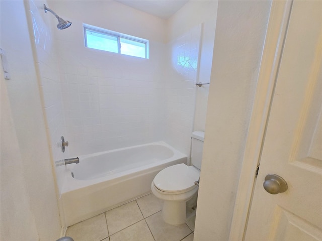 6415 Taimer Ct, Sugar Land, TX 77479 - full bathroom with toilet, tile patterned floors, and shower / tub combination