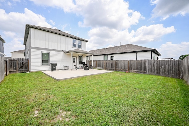 4611 Prairie Chase Dr, Houston, TX 77069 - back of house featuring a patio area and board and batten siding