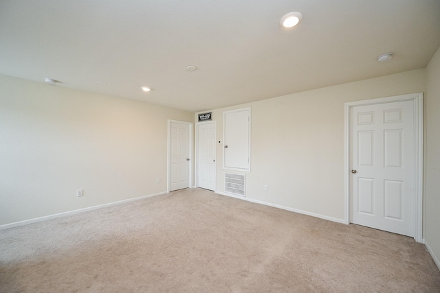 4611 Prairie Chase Dr, Houston, TX 77069 - carpeted spare room featuring baseboards, a smoke detector, and recessed lighting