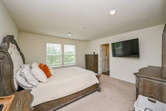 4611 Prairie Chase Dr, Houston, TX 77069 - bedroom featuring light carpet and baseboards