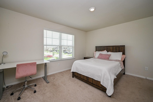 4611 Prairie Chase Dr, Houston, TX 77069 - carpeted bedroom featuring an office area and baseboards
