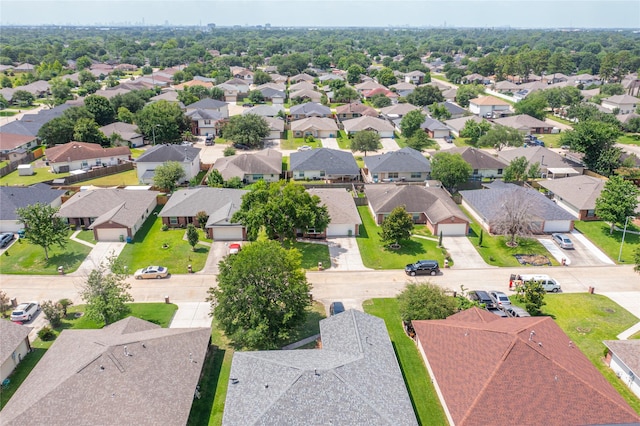 7815 Brook Trail Cir, Houston, TX 77040 - aerial view of residential area
