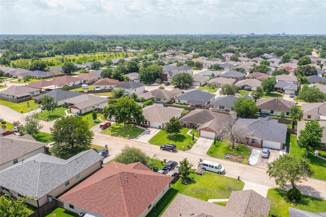 7815 Brook Trail Cir, Houston, TX 77040 - aerial perspective of suburban area