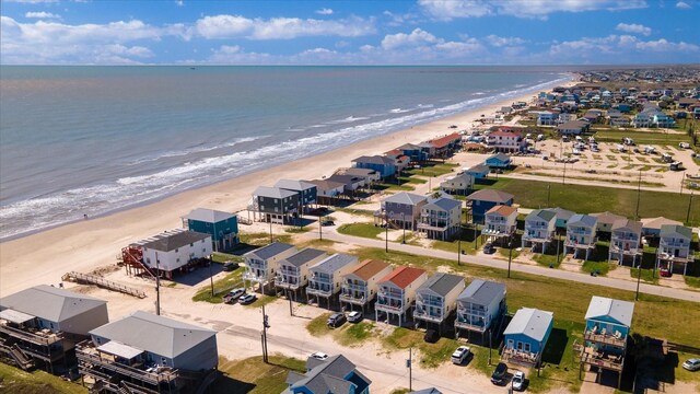 123 Howard Ave, Surfside Beach, TX 77541 - aerial view of extended coastline
