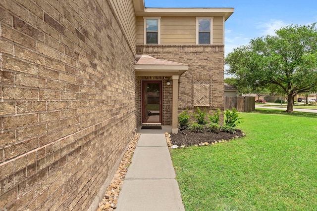 16606 Burnell Oaks Ln, Houston, TX 77090 - property entrance with brick siding