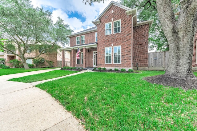 8903 Loch Lomond Ct, Houston, TX 77096 - view of front of house featuring brick siding