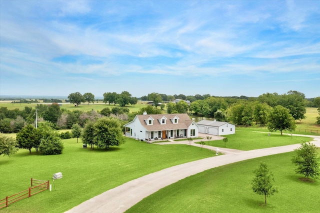 1932 Chappell Ridge Ln, Chappell Hill, TX 77426 - view from above of property