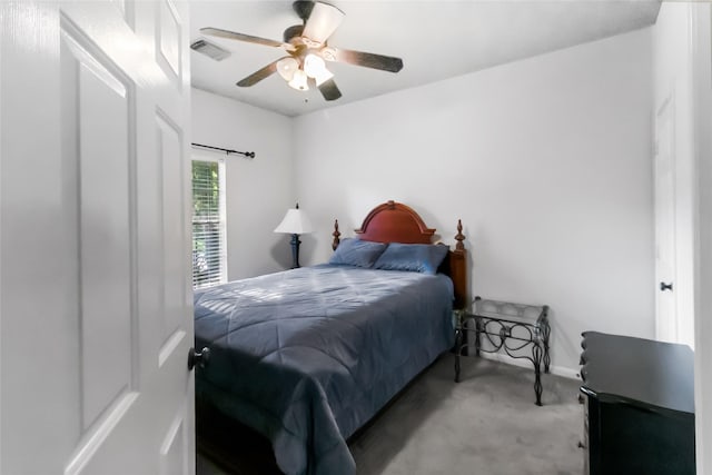 2902 Sycamore Tree Ct, Houston, TX 77345 - carpeted bedroom featuring a ceiling fan and baseboards