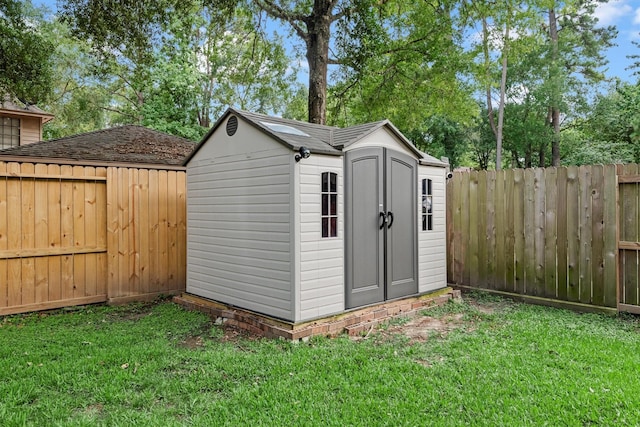 3802 Sweetgum Hill Ln, Kingwood, TX 77345 - view of shed