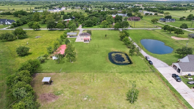 3415 Jack Beaver Rd, Santa Fe, TX 77517 - aerial view of property and surrounding area with a large body of water