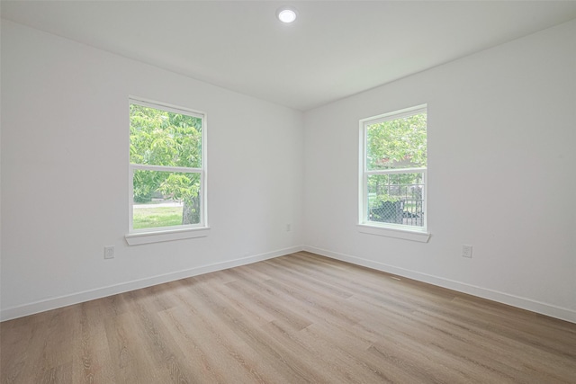 606 Cresline St, Houston, TX 77076 - spare room featuring light wood-style flooring