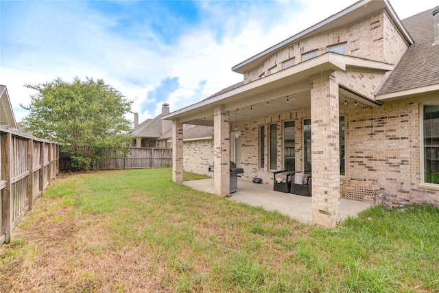 17215 Astrachan Rd, Richmond, TX 77407 - view of yard with a patio area