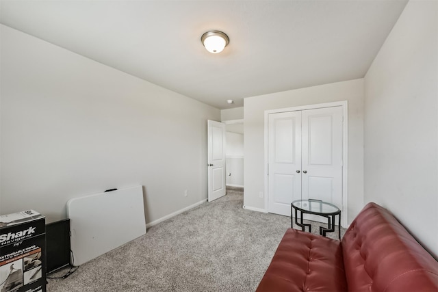 3607 Crosspointe Pass, Angleton, TX 77515 - sitting room with carpet floors and baseboards