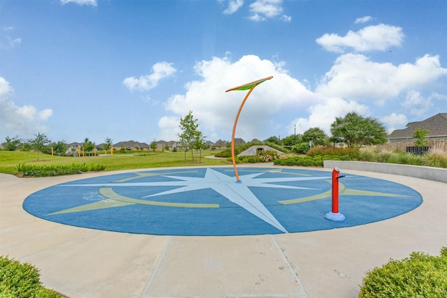 3607 Crosspointe Pass, Angleton, TX 77515 - view of community with a lawn and a residential view