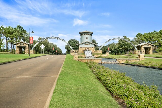 29639 Mahogany View Ln, Fulshear, TX 77441 - view of concrete road with street lighting and curbs