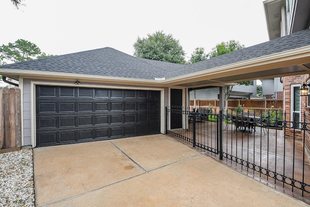 7926 Millers Way, Houston, TX 77095 - garage with driveway
