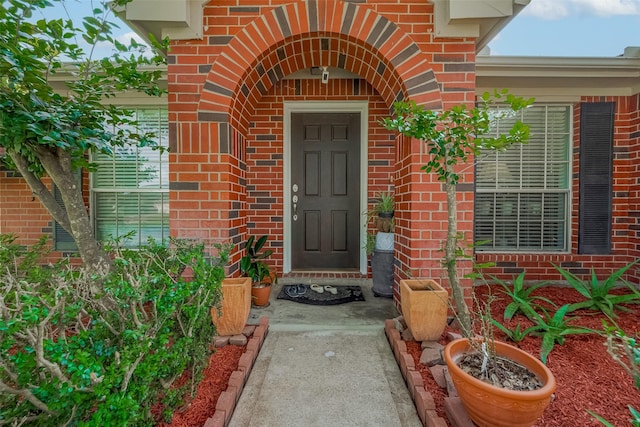 11826 Balmorhea Ln, Sugar Land, TX 77498 - view of exterior entry featuring brick siding