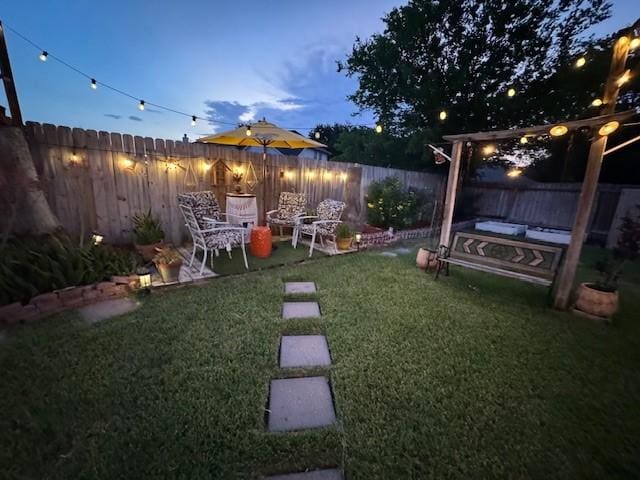 11826 Balmorhea Ln, Sugar Land, TX 77498 - view of yard featuring a patio