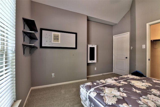 24302 Marisa Ln, Richmond, TX 77406 - carpeted bedroom with vaulted ceiling and baseboards