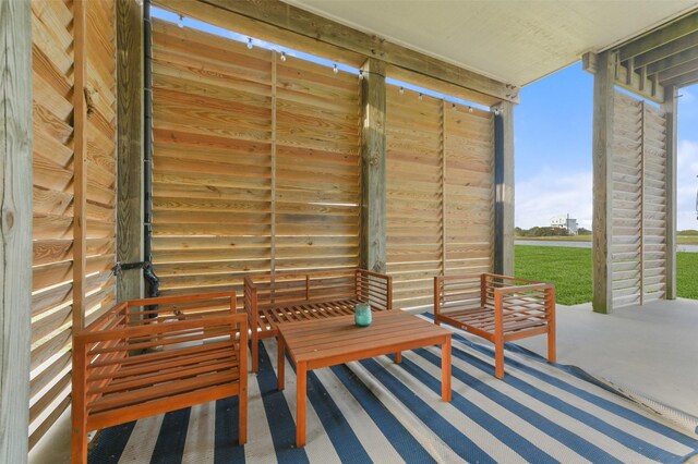 4003 Indian Beach Dr, Galveston, TX 77554 - view of patio