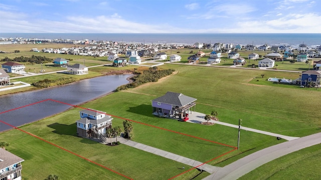 4003 Indian Beach Dr, Galveston, TX 77554 - bird's eye view of a nearby body of water