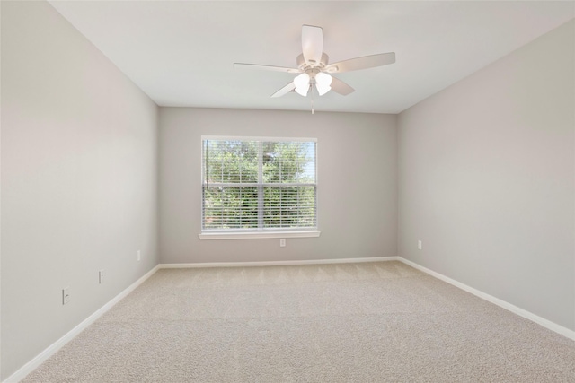 8315 Greys Ln, Houston, TX 77095 - carpeted spare room featuring ceiling fan and baseboards
