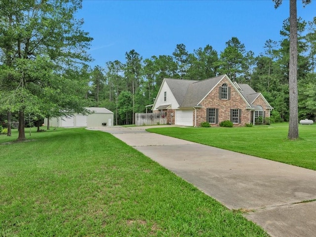 238 Royal Pnes, Lufkin, TX 75904 - traditional-style house with brick siding, driveway, and a garage