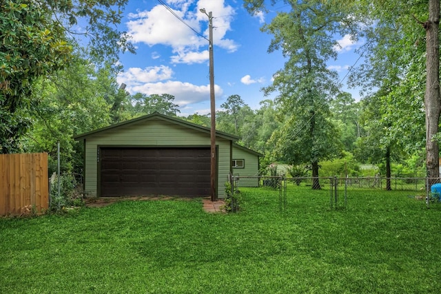11104 Quinlan N Lake Dr, Conroe, TX 77303 - view of detached garage