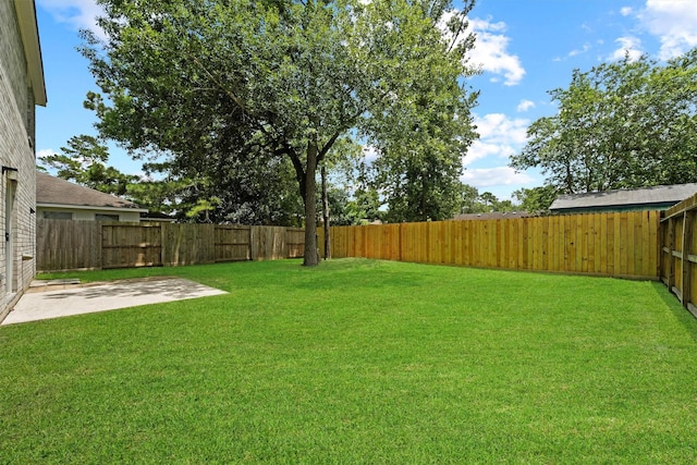 526 Trail Springs Ct, Kingwood, TX 77339 - view of yard with a patio area
