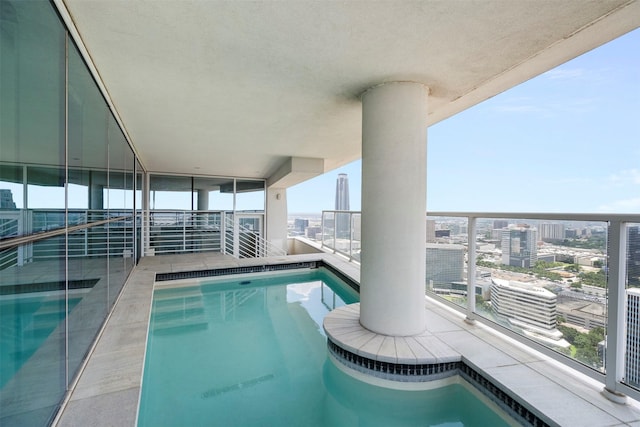 4521 San Felipe St Unit 3101, Houston, TX 77027 - community pool featuring a view of city