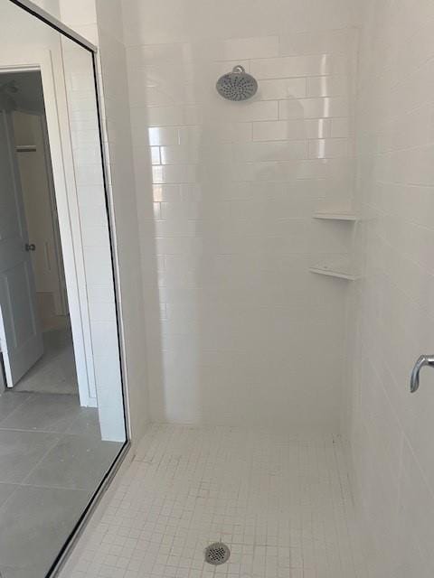 3105 Harrier Dr, Katy, TX 77493 - full bathroom featuring a stall shower and tile patterned flooring