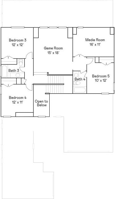 3105 Harrier Dr, Katy, TX 77493 - room layout
