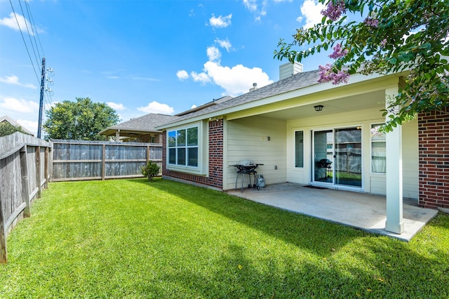 2039 Wembley Way, Rosenberg, TX 77471 - view of yard with a patio