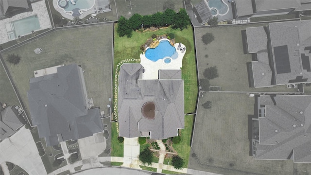 18910 Paddlefish Way, Cypress, TX 77433 - bird's eye view of a pool area