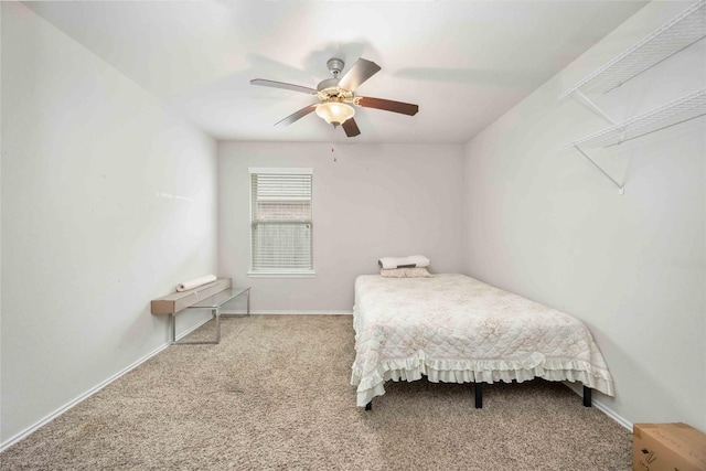 4507 Terrazza Verde Dr, Katy, TX 77493 - carpeted bedroom featuring baseboards and a ceiling fan