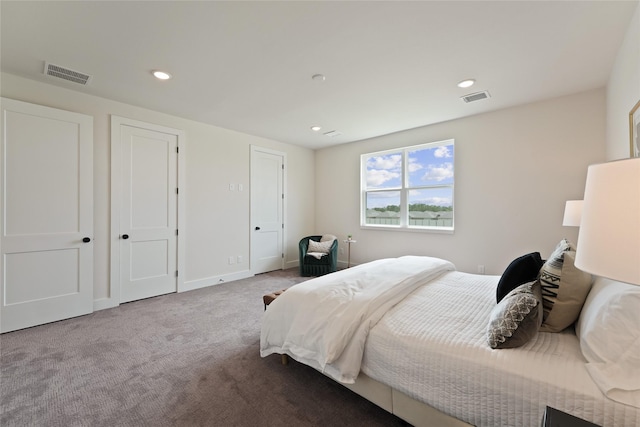 3905 Pinemont Dr Unit G, Houston, TX 77018 - carpeted bedroom with recessed lighting and baseboards