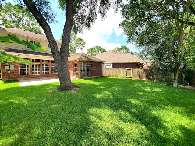 1126 Indian Autumn Trce, Houston, TX 77062 - rear view of house with brick siding